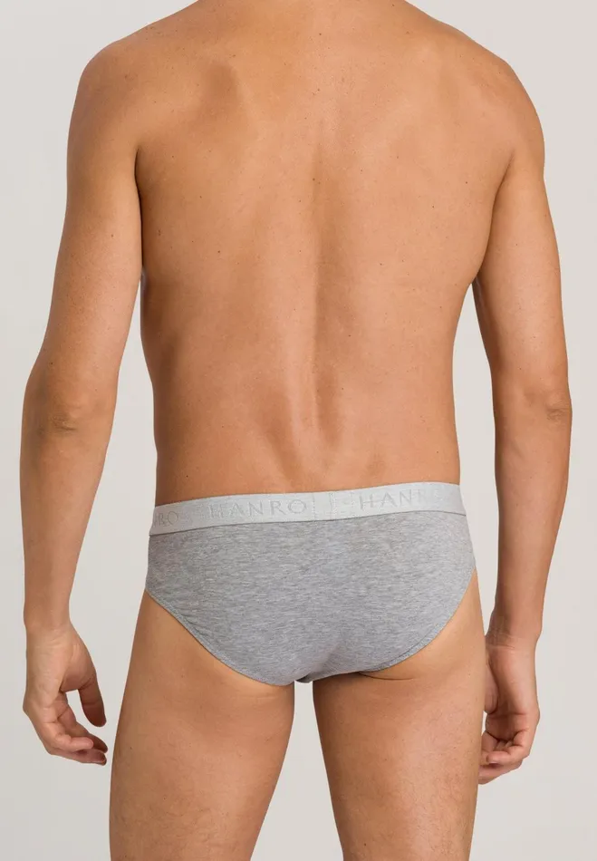 2Pack Cotton Briefs Light Melange Men HANRO Multipacks