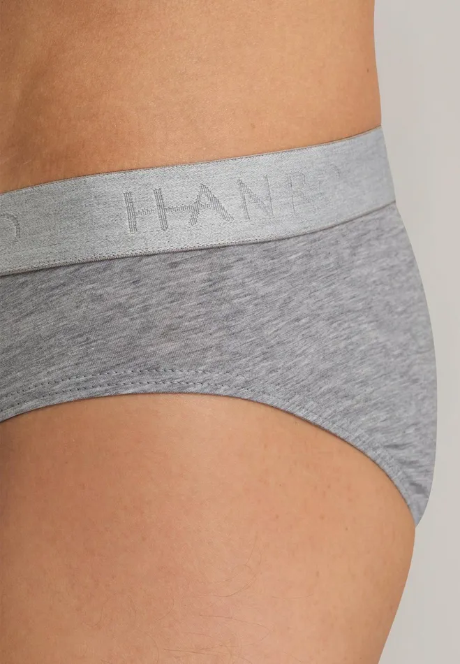 2Pack Cotton Briefs Light Melange Men HANRO Multipacks