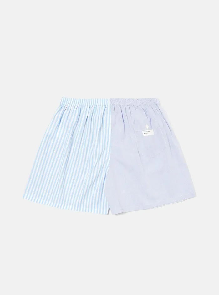 3 Pack Boxer Short In Blue Classic Mix Men Universal Works Underwear