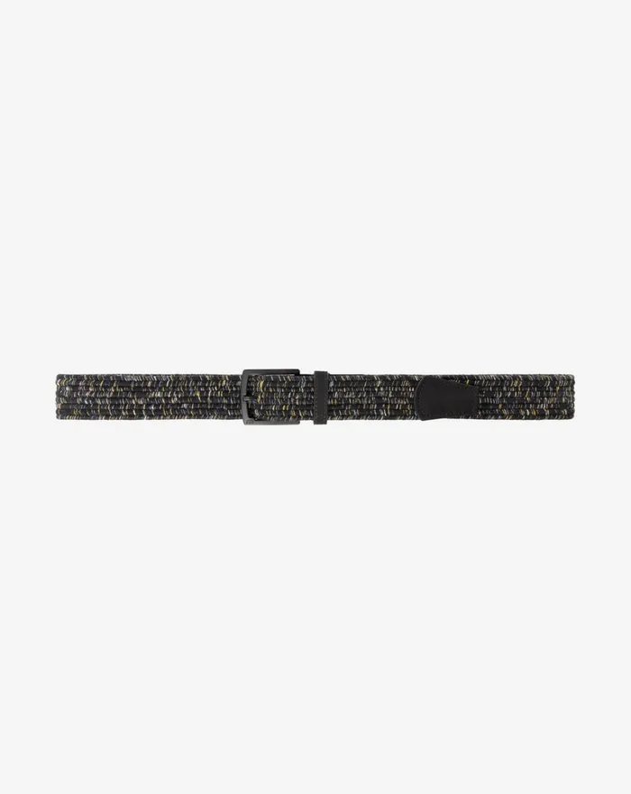 Accessories Belts TravisMathew POPSICLE 20 STRETCH WOVEN BELT Blackquiet Harbor