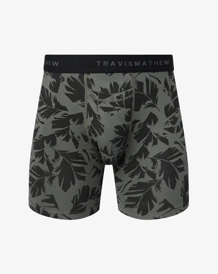 Accessories Boxers TravisMathew JUNGLE BIRD BOXER Dark Olive