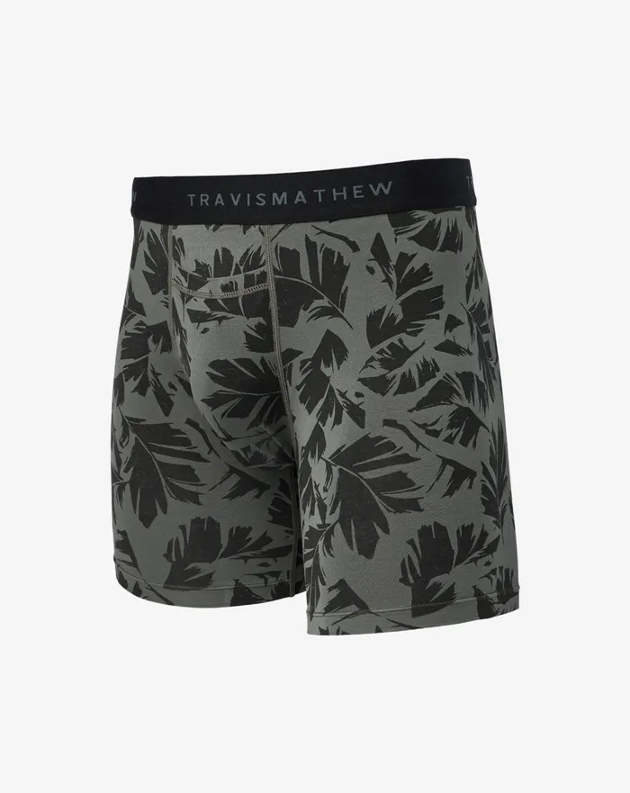 Accessories Boxers TravisMathew JUNGLE BIRD BOXER Dark Olive