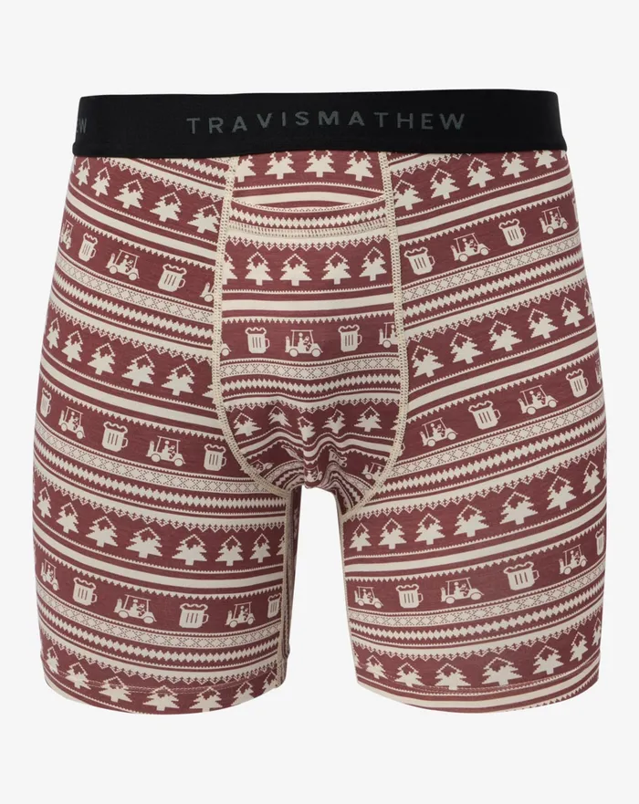 Accessories Boxers TravisMathew UNWELCOME GUESTS BOXER Roan Rouge