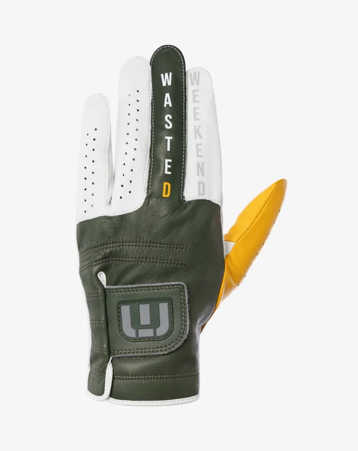 Accessories Golf Gloves TravisMathew BEER HAPPY GOLF GLOVE Laurel
