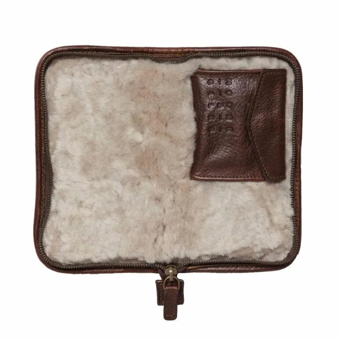 Accessories Men Billy Reid Accessories Case Titan Milled Brown