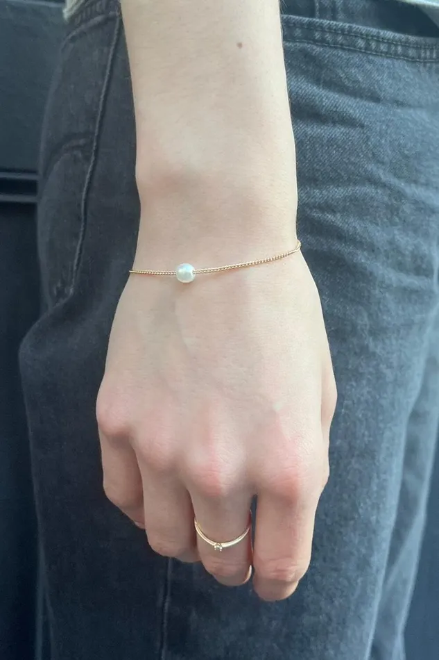 Accessories Pearl Charm Bracelet Brandy Melville JEWELRY