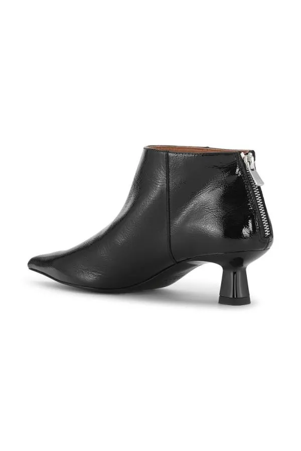 AccessoriesShoes GANNI Boots Soft Pointy Crop Boots Naplack Black AccessoriesShoes GANNI Boots Soft Pointy Crop Boots Naplack Black