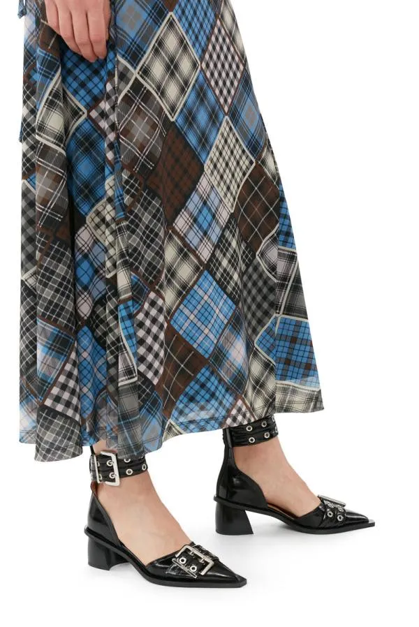 AccessoriesShoes GANNI Buckle Shoes Black Chunky Buckle Open Cut Pumps Black AccessoriesShoes GANNI Buckle Shoes Black Chunky Buckle Open Cut Pumps Black