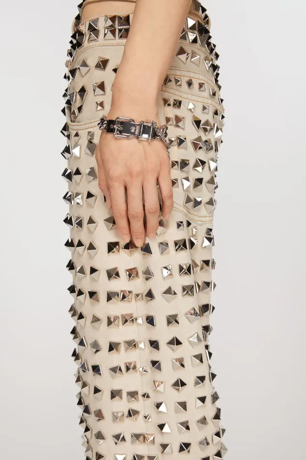 Acne Studios Buckle Chain Bracelet Silver Women Jewellery