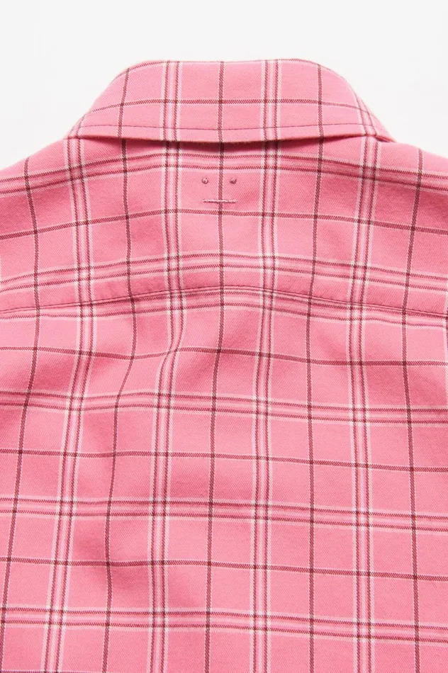 Acne Studios Buttonup Shirt Tango Pink Men Shirts