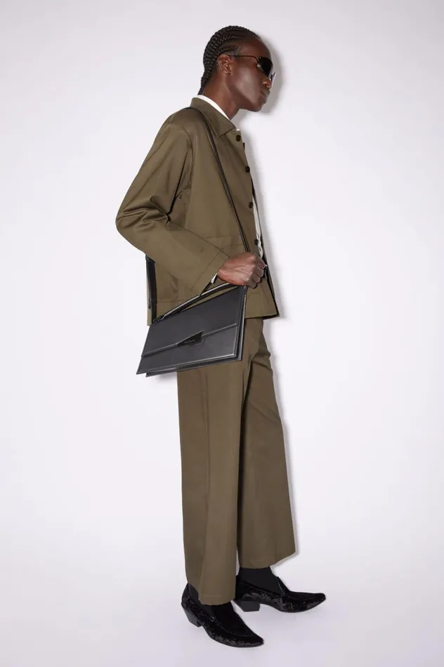Acne Studios DISTORTION HANDBAG Black Men Bags