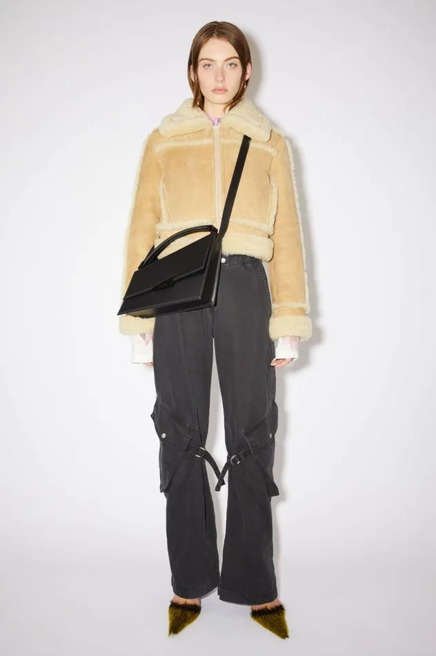 Acne Studios DISTORTION HANDBAG Black Men Bags