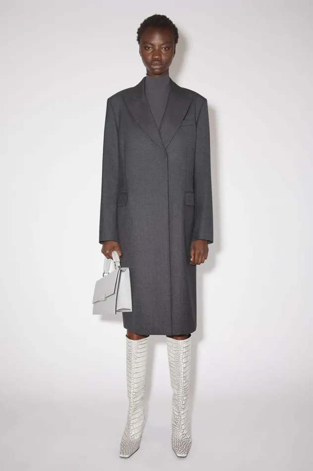 Acne Studios Distortion Handbag Light Grey Men Bags