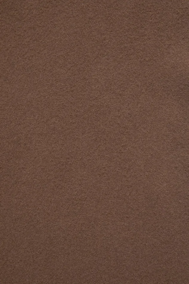 Acne Studios Fringe Wool Scarf 8211 Skinny Chocolate Brown Women Scarves