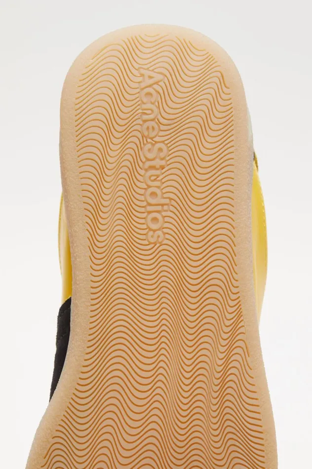Acne Studios Laceup Sneakers Yellowblack Men Shoes