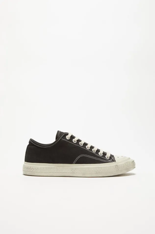 Acne Studios Low Top Sneakers Blackoff White Women Shoes