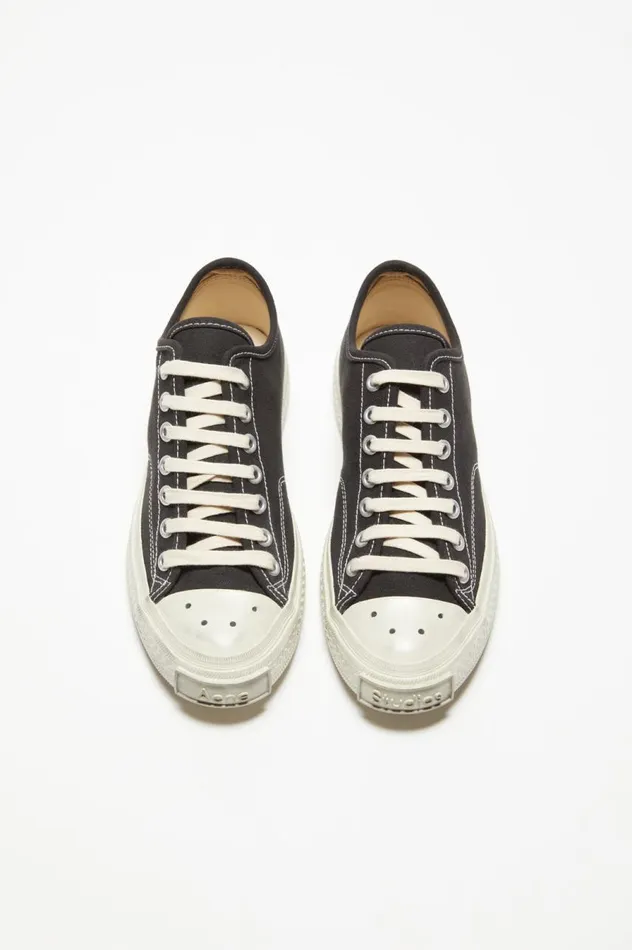 Acne Studios Low Top Sneakers Blackoff White Women Shoes