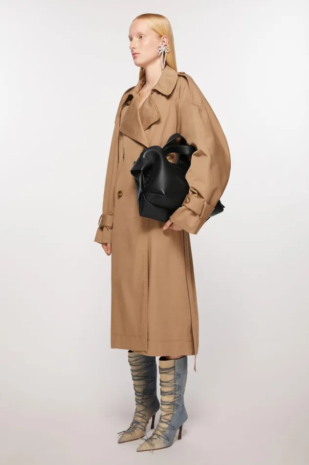 Acne Studios Musubi Midi Tote Black Women Bags