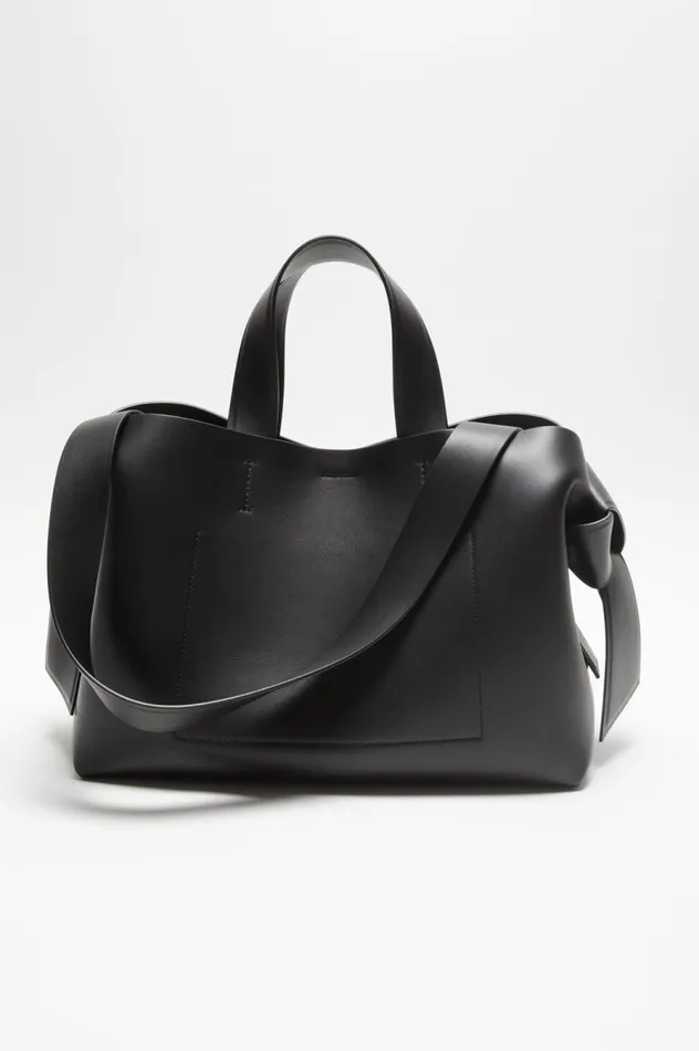 Acne Studios Musubi Midi Tote Black Women Bags