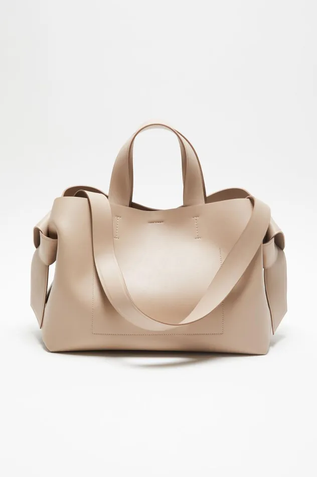 Acne Studios Musubi Midi Tote Taupe Beige Women Bags