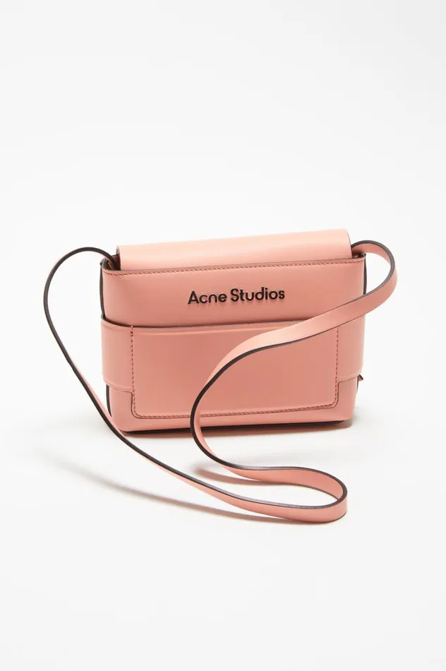 Acne Studios Musubi Mini Crossbody Bag Salmon Pink Men Bags