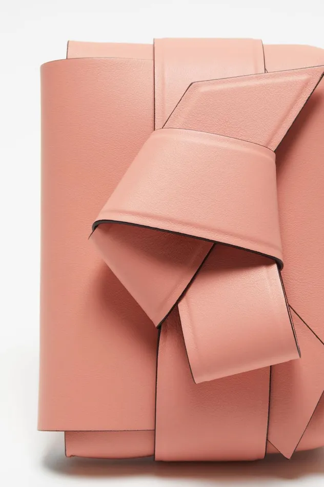 Acne Studios Musubi Mini Crossbody Bag Salmon Pink Men Bags