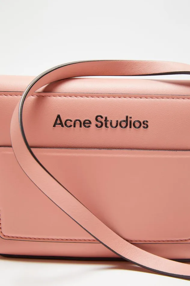 Acne Studios Musubi Mini Crossbody Bag Salmon Pink Men Bags