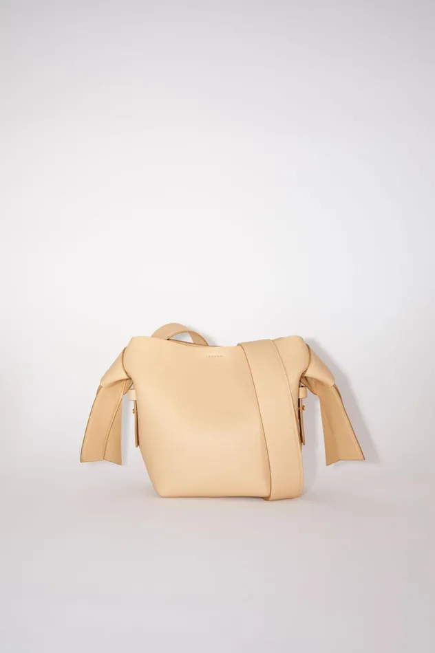 Acne Studios Musubi Mini Shoulder Bag Dune Beige Men Bags