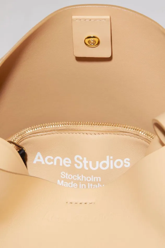 Acne Studios Musubi Mini Shoulder Bag Dune Beige Men Bags