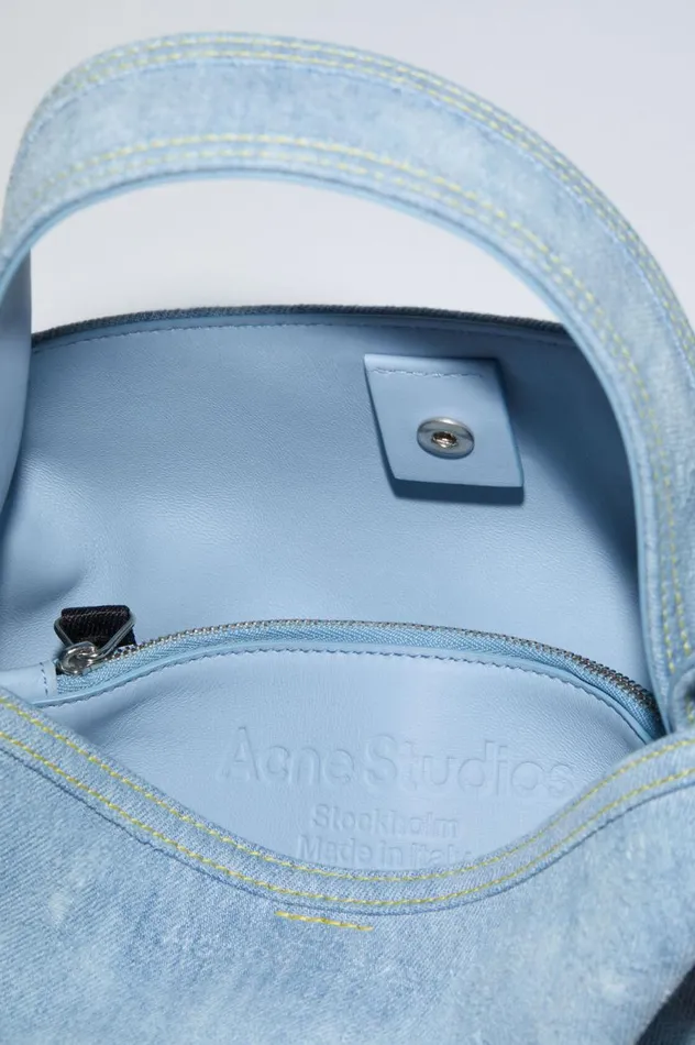 Acne Studios Musubi Mini Shoulder Bag Light Blue Men Bags