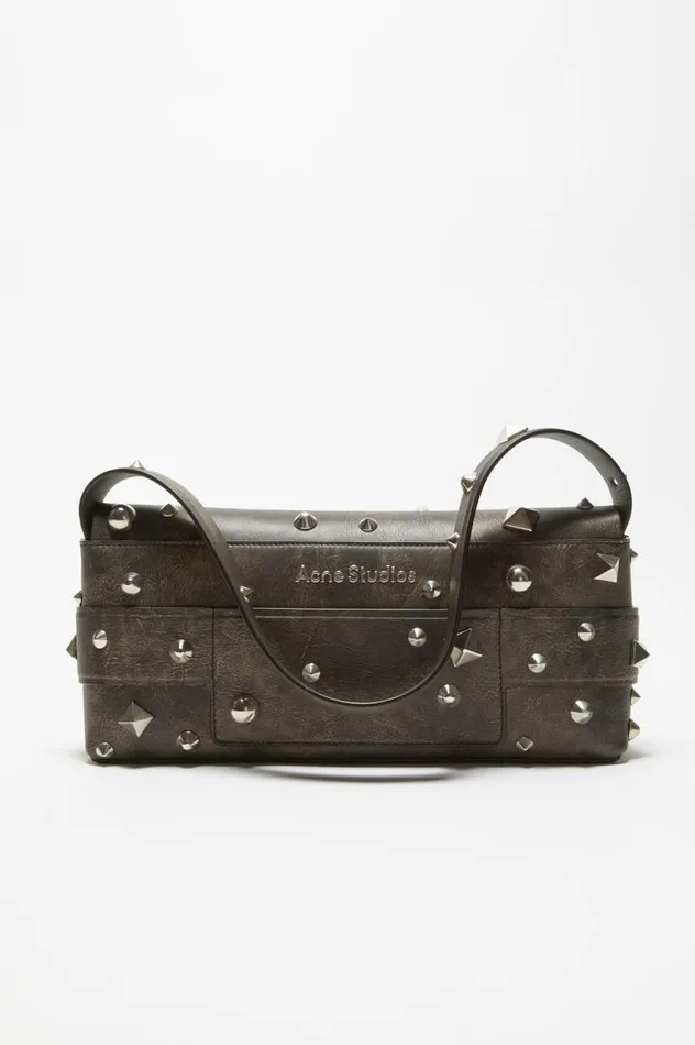 Acne Studios Musubi Shoulder Bag Dark Brown Men Bags