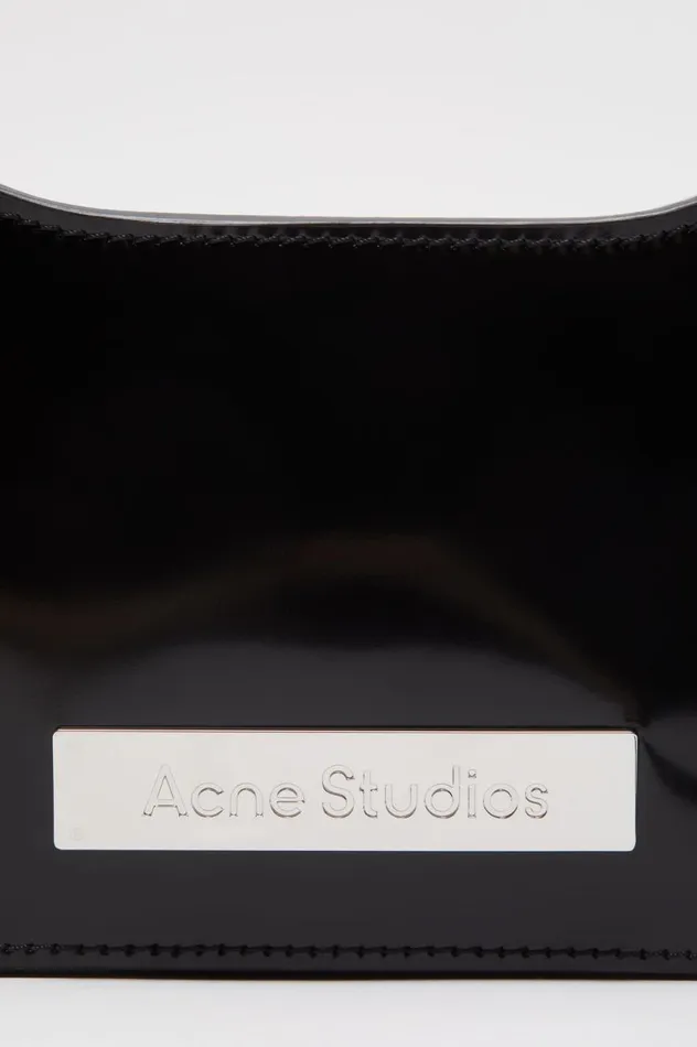 Acne Studios Platt Micro Shoulder Bag Black Women Bags