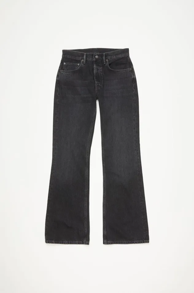 Acne Studios Regular Fit Jeans 8211 1992M Black Men Jeans