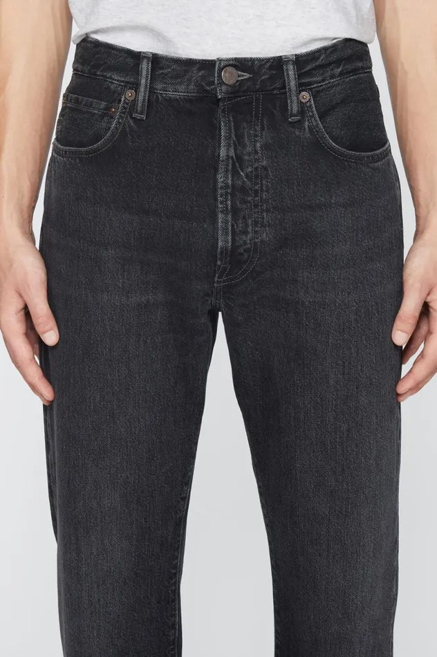 Acne Studios Regular Fit Jeans 8211 1996 Black Men Jeans