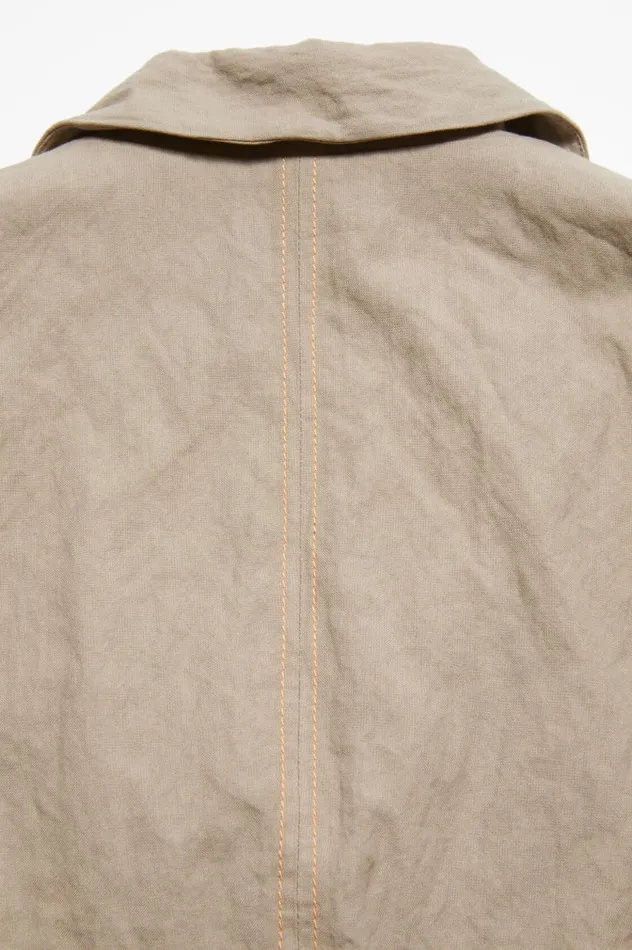 Acne Studios Regular Fit Suit Jacket Cold Beige Women Suit Jackets