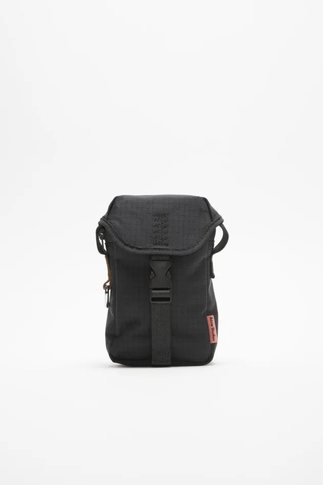 Acne Studios Ripstop Mini Pouch Bag Black Men Bags