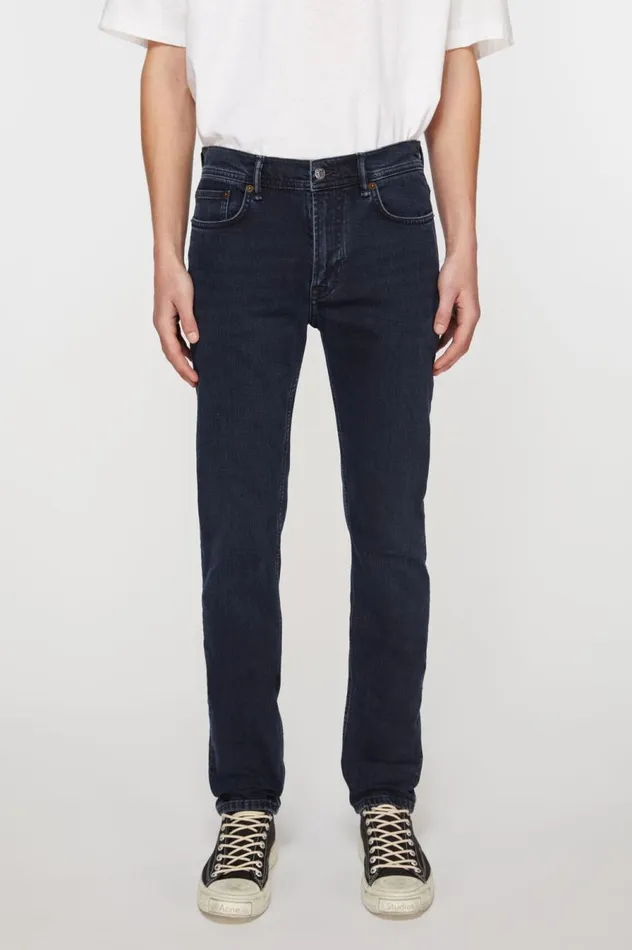 Acne Studios Skinny Fit Jeans 8211 North Blueblack Men Jeans