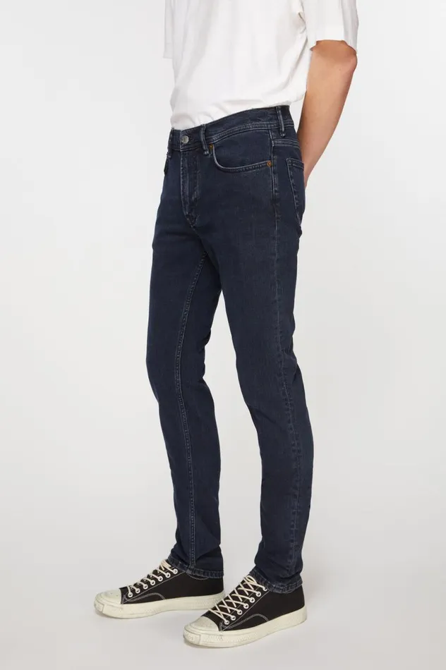 Acne Studios Skinny Fit Jeans 8211 North Blueblack Men Jeans