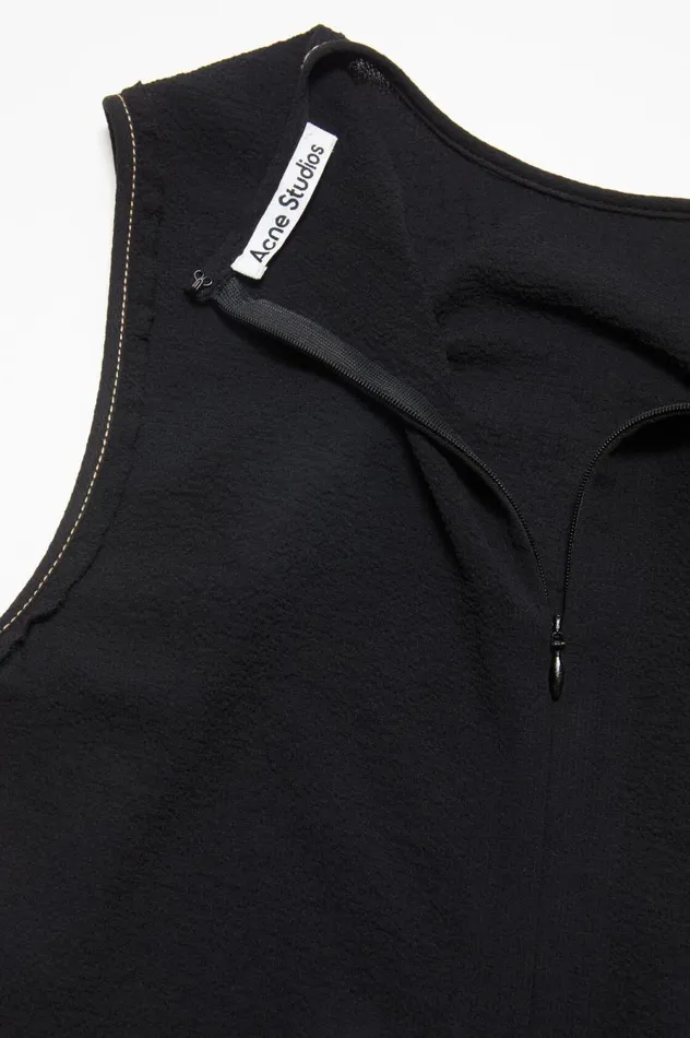 Acne Studios Sleeveless Dress Black Women Dresses