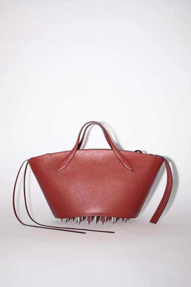 Acne Studios Spike Shoulder Bag Red Men Bags