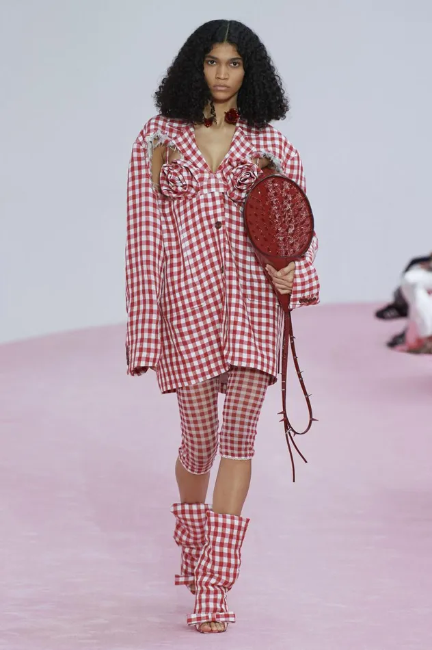 Acne Studios Spike Shoulder Bag Red Men Bags