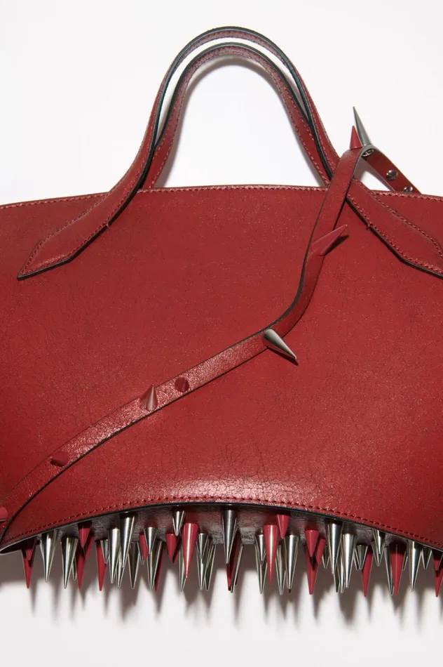 Acne Studios Spike Shoulder Bag Red Men Bags