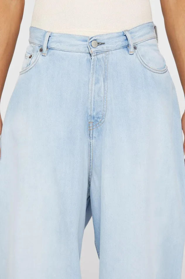 Acne Studios Super Baggy Fit Jeans 8211 2023M Light Blue Men Jeans