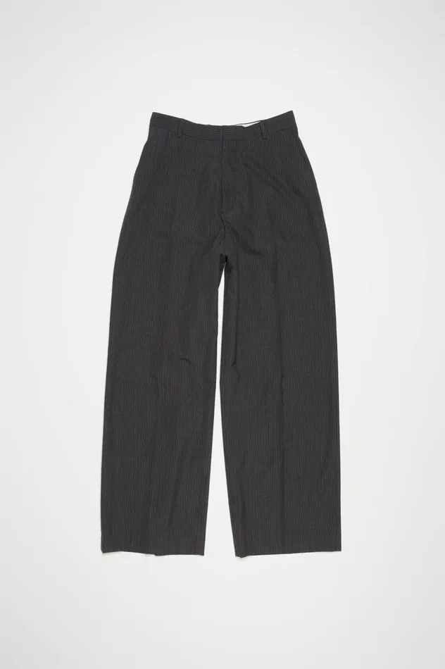 Acne Studios Tailored Trousers Anthracite Grey Men Trousers