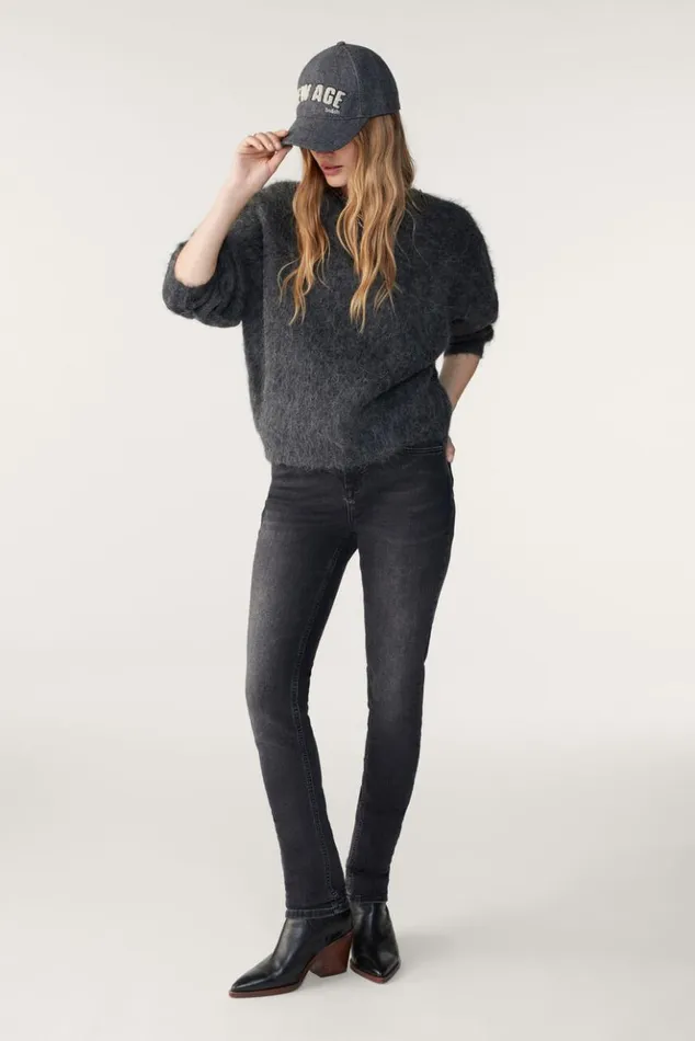 AimiSkinny Cotton Jeans Clothing Baandsh Pants and Jeans