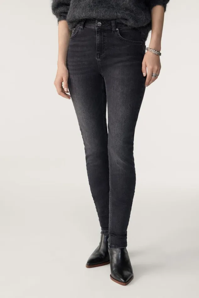 AimiSkinny Cotton Jeans Clothing Baandsh Pants and Jeans