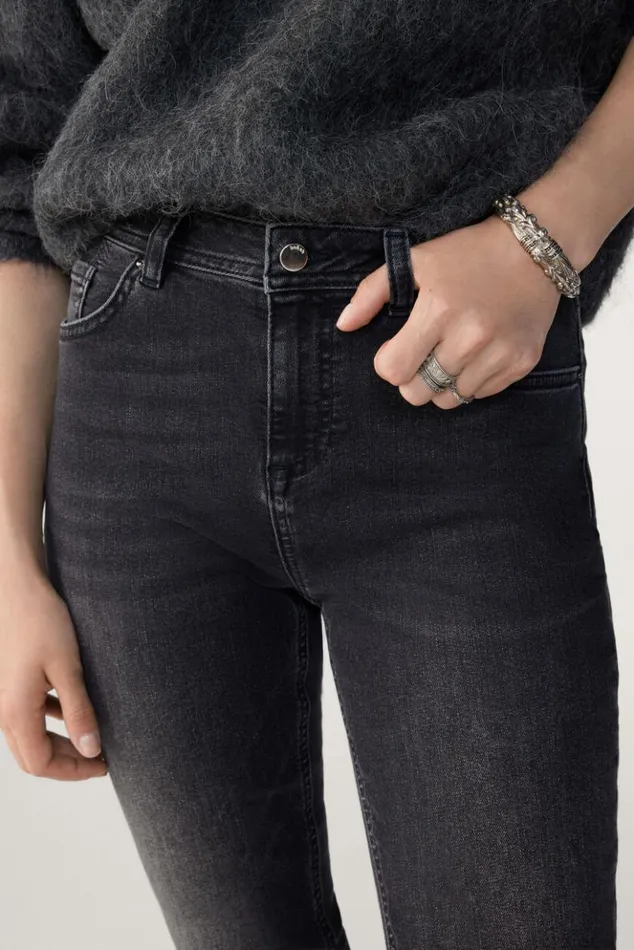 AimiSkinny Cotton Jeans Clothing Baandsh Pants and Jeans