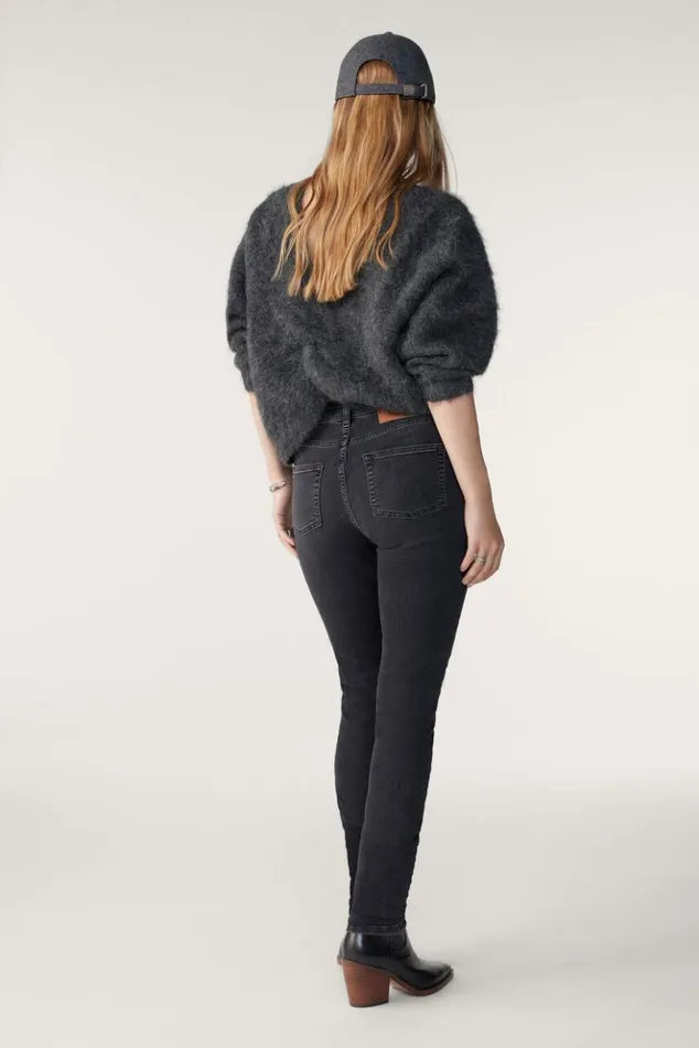 AimiSkinny Cotton Jeans Clothing Baandsh Pants and Jeans