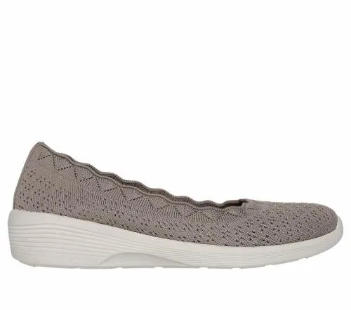 Arya 8211 Disco Dark Taupe Women SKECHERS SlipOn