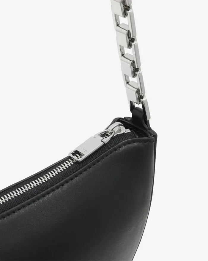 Bags Women IRO ARC CLUTCH LEATHER BAG WITH CHAIN